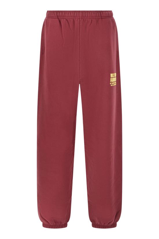 26FW 윌리 차바리아 트레이닝/조거 팬츠 MUJSB005064N 045 Burgundy