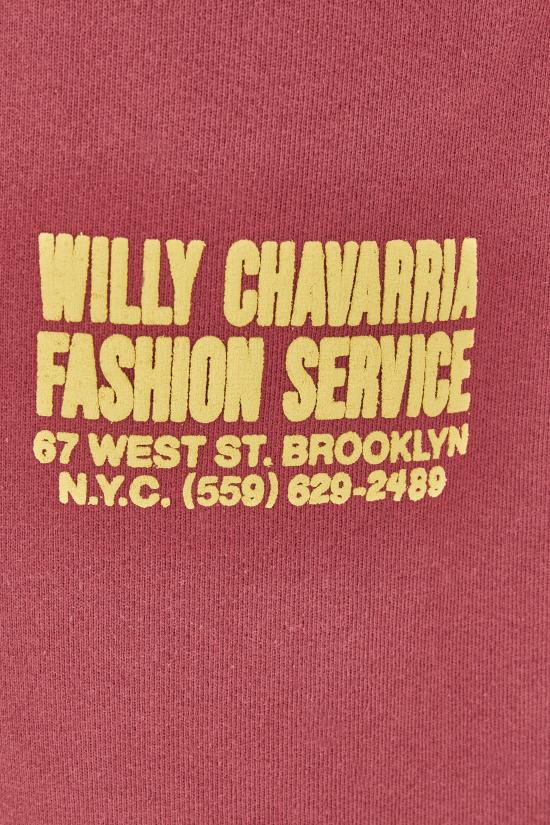26FW 윌리 차바리아 트레이닝/조거 팬츠 MUJSB005064N 045 Burgundy - WILLY CHAVARRIA