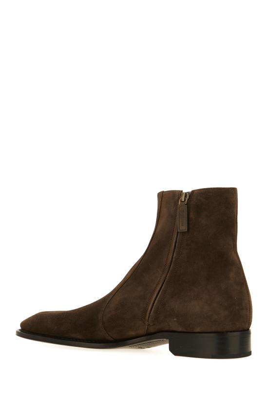 26FW 생로랑 스웨이드 앵클부츠 A002D427D00 2801 BLOW TAUPE - SAINT LAURENT