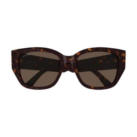  구찌 안경 GG2043 SA002 스퀘어 풀림 선글라스 하바나/브라운 - GUCCI