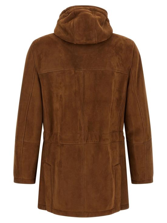  브루넬로 쿠치넬리 코트 LDMPMCU2095C8052 BROWN - BRUNELLO CUCINELLI