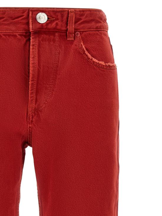  이자벨마랑 데님 팬츠 LDPA0807FAD4H01I70RD RED - ISABEL MARANT
