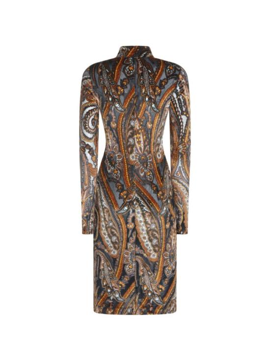 26FW 에트로 원피스 WRHA023799JJD1FS9885 Brown - ETRO