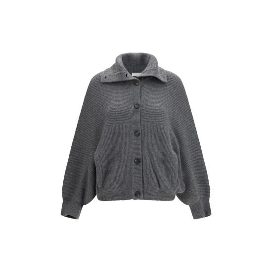 26FW 브루넬로 쿠치넬리 가디건 BRM12749406C079BB GRAY