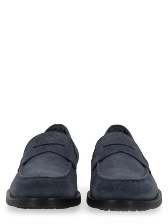 25FW 토즈 스탬프 모노그램 스웨이드 로퍼 XXM0ZF0Q920RE0 U805 Black - TODS