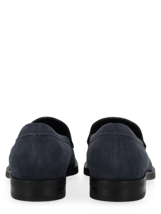 25FW 토즈 스탬프 모노그램 스웨이드 로퍼 XXM0ZF0Q920RE0 U805 Black - TODS
