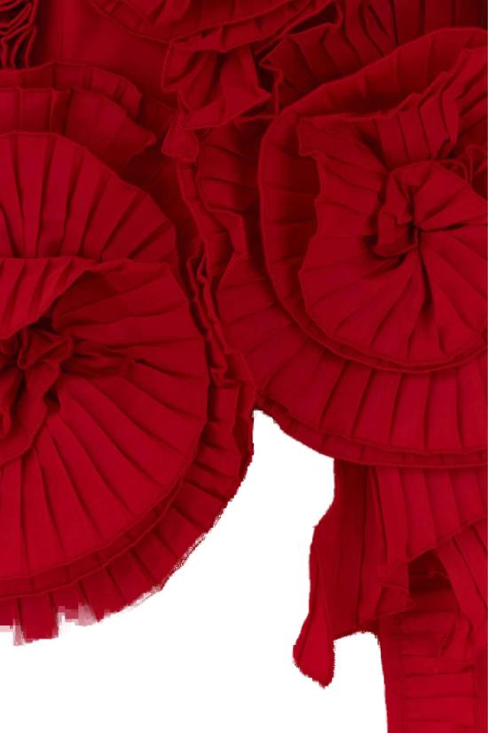 26FW 블루마린 원피스 RF6046T88642A841A X0824 RED - BLUMARINE
