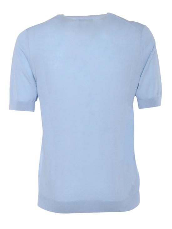 26FW 발렌타인 반팔 티셔츠 B2W035 18C23 Blue - BALLANTYNE