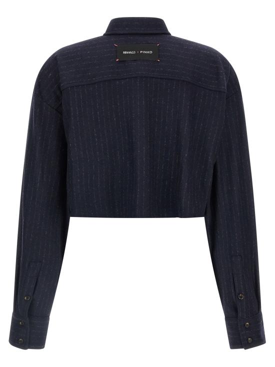  핑코 셔츠 LD107707A3MCEI1 NAVY - PINKO