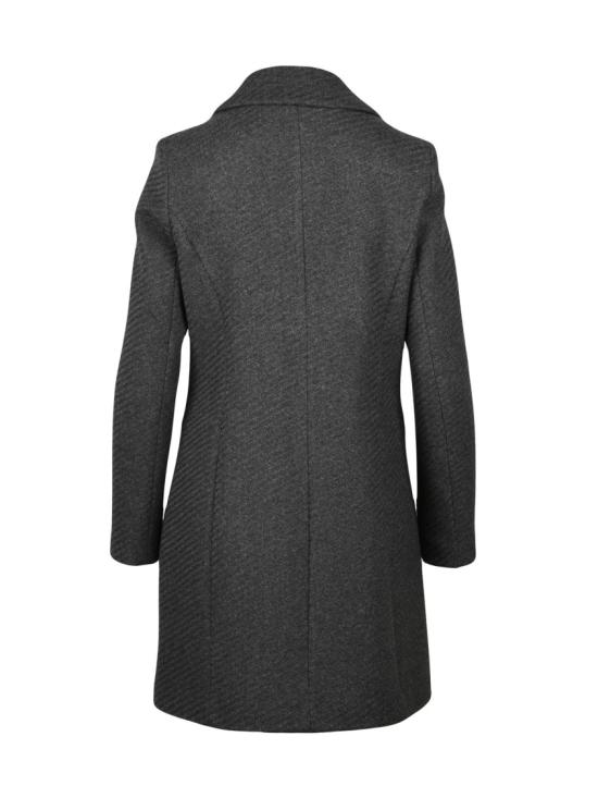 25FW Lakore 코트 짙은 회색 울 혼방 슬림핏 - OTHER BRANDS
