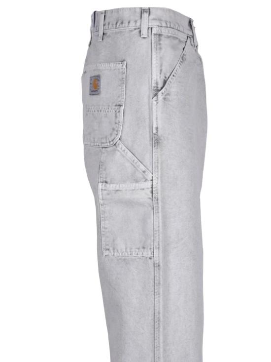 25FW 칼하트 WIP 데님 지속 가능한 디자인의 편안한 스트레이트 핏 팬츠 - CARHARTT WIP