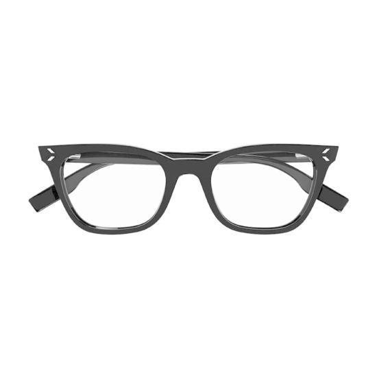  알렉산더 맥퀸 안경 Alexander Mc Queen MQ0379 O001 스퀘어 풀림  (회색) - ALEXANDER MCQUEEN