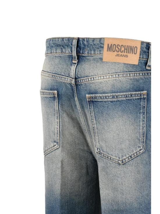 25FW 모스키노 데님 레트로 감성이 돋보이는 부츠컷 로우라이즈  진 - MOSCHINO