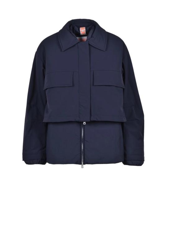 25FW 데커 코트 다채로운 색상의 패딩 폴리아미드 혼방