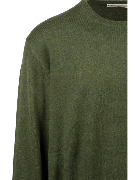 25FW Cashmere Company P. 니트웨어 부드러운 면과 캐시미어 혼방 소재의 크루넥 스웨터 - CASHMERE COMPANY