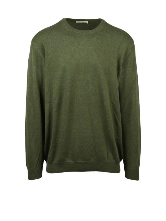 25FW Cashmere Company P. 니트웨어 부드러운 면과 캐시미어 혼방 소재의 크루넥 스웨터