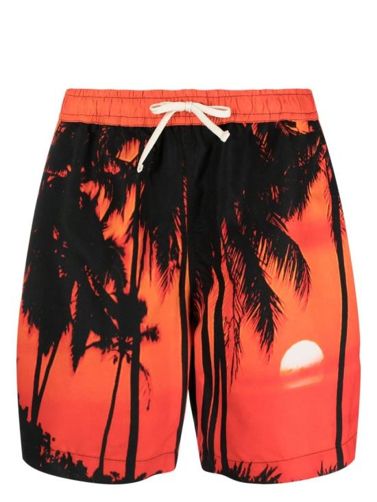  블루스카이인 비치웨어 BS2203SW010PRINTSUN ORANGE