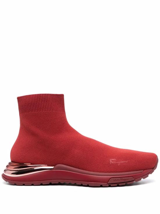  살바토레 페라가모 스니커즈 030177746045 RED - SALVATORE FERRAGAMO