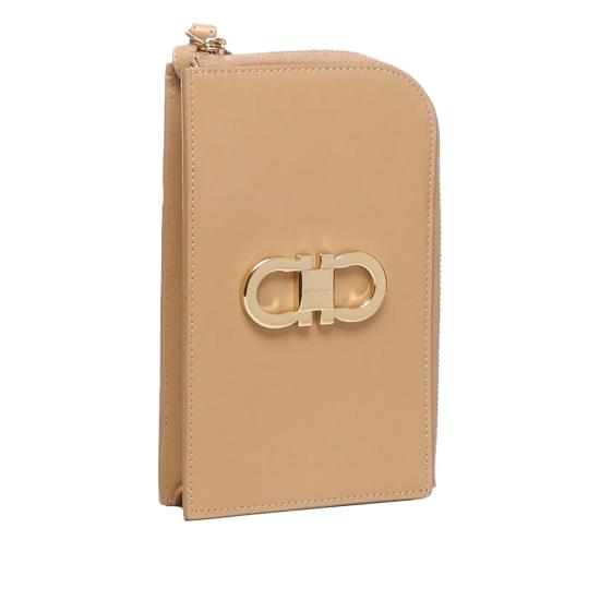  살바토레 페라가모 명함지갑 220628770872 BEIGE - SALVATORE FERRAGAMO