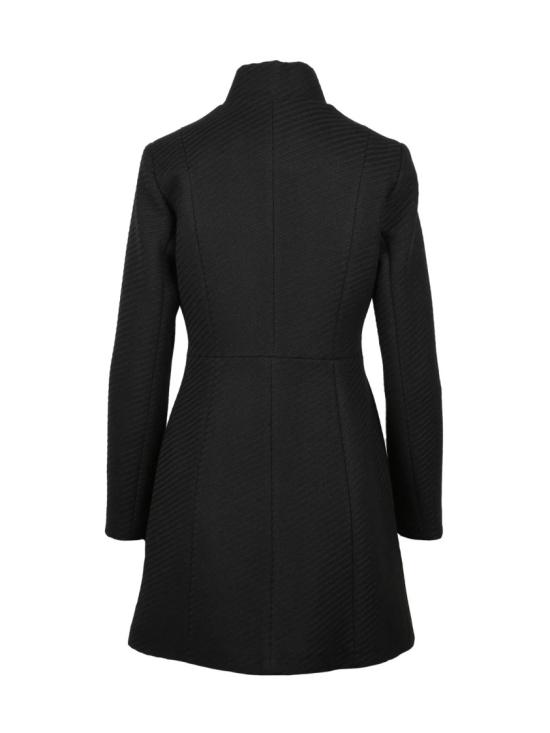 25FW Lakore 코트 블랙 컬러의 슬림핏 하이칼라 울 혼방 - OTHER BRANDS