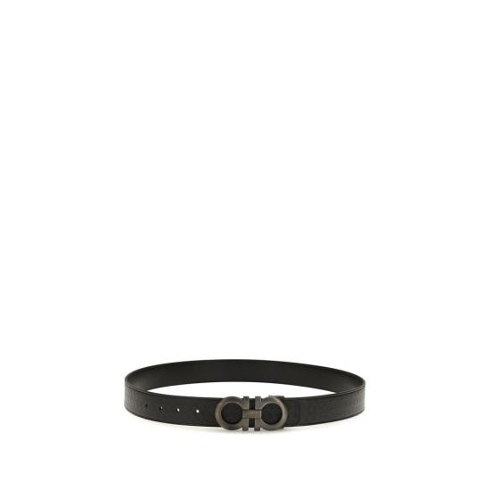 26SS 살바토레 페라가모 벨트 FE780544185BB BLACK - SALVATORE FERRAGAMO