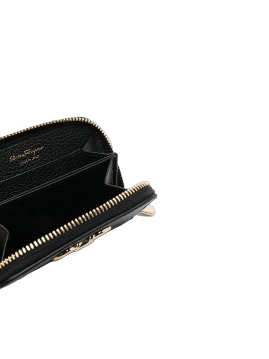  살바토레 페라가모 간치니 반지갑 220406758664 BLACK - SALVATORE FERRAGAMO