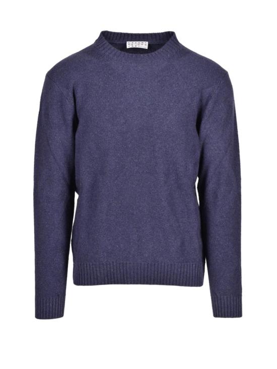 25FW Cashmere Company P. 니트웨어 고급 울-실크 혼방 소재의 크루넥 스웨터