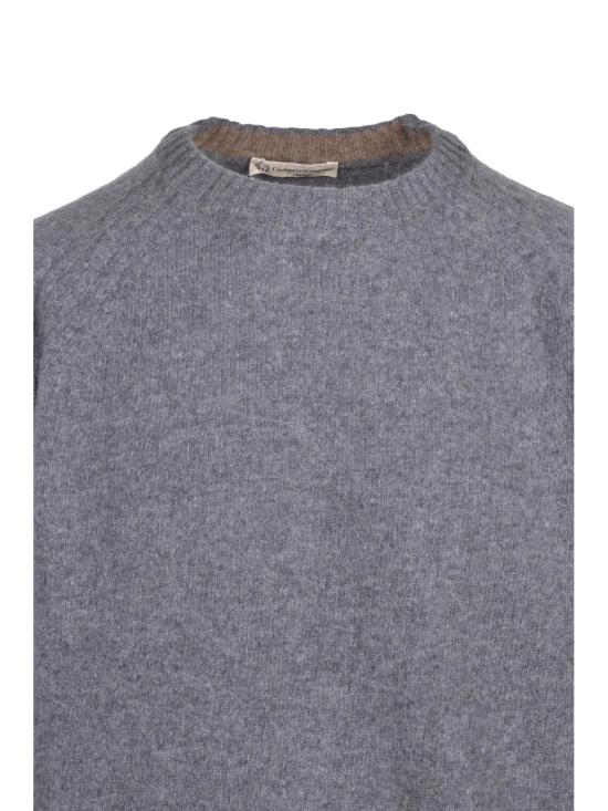 25FW Cashmere Company P. 니트웨어 부드러운 울-폴리아미드 혼방 소재의 크루넥 풀오버 - CASHMERE COMPANY