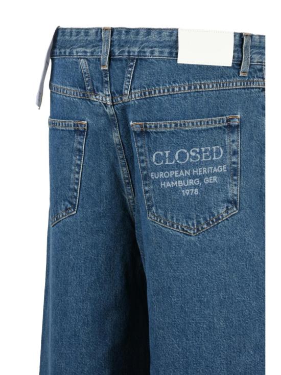 25FW 클로즈드 데님 클래식한 5포켓 디자인의 와이드 레그 진 - CLOSED