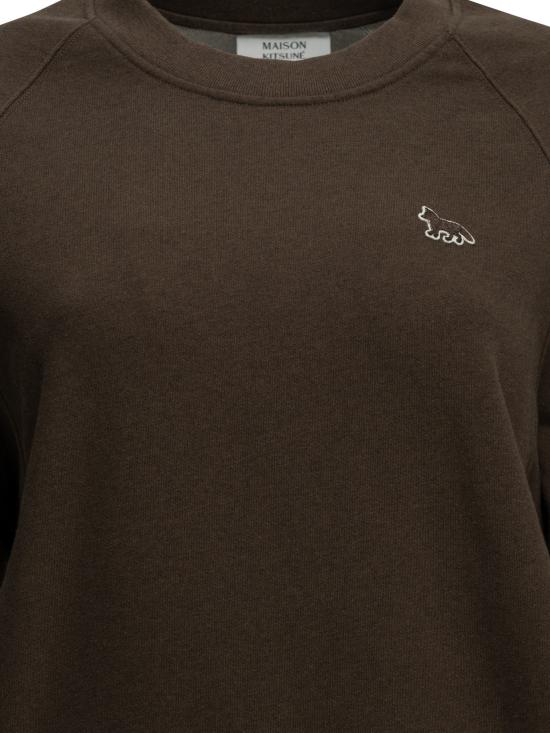 26FW 메종키츠네 긴팔 티셔츠 QW00303KM03420605 Brown - MAISON KITSUNE
