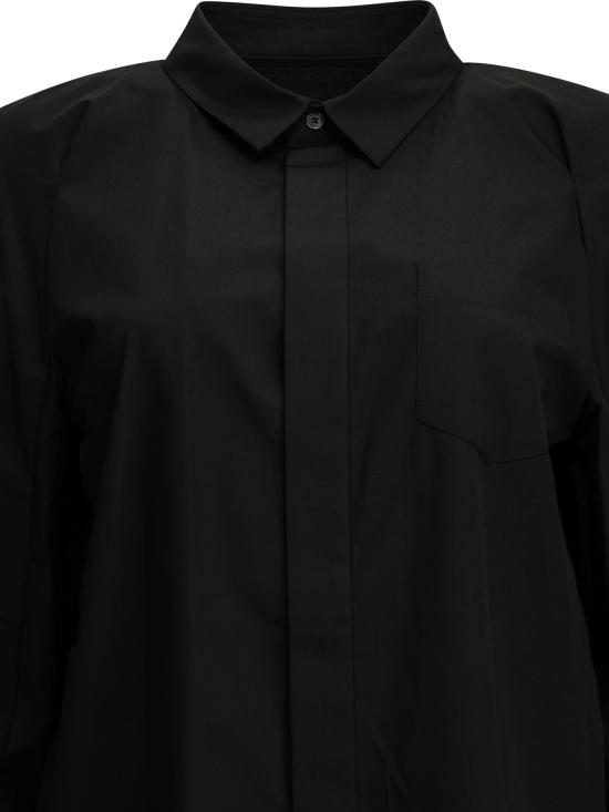 26FW 사카이 블라우스/셔츠 26 08743001 Black - SACAI