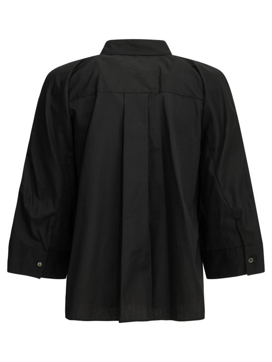 26FW 사카이 블라우스/셔츠 26 08743001 Black - SACAI