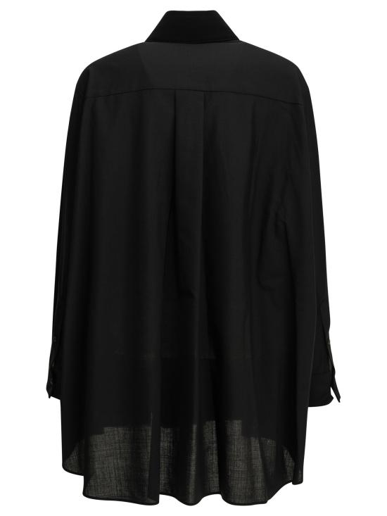 26FW 사카이 블라우스/셔츠 26 08709001 Black - SACAI