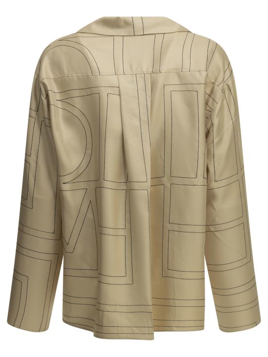 26FW 토템 블라우스/셔츠 213 755 707 926IVORY Beige - TOTEME