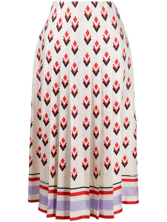  발렌티노 가라바니 스커트 UB3RA6F25LBAM0 MULTICOLOR