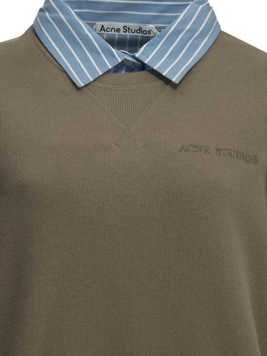 26FW 아크네 스튜디오 긴팔 티셔츠 AI0192AEM Brown - ACNE STUDIOS