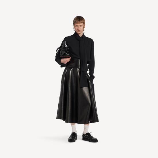  발렌시아가 셔츠 A009OMTUT14 BLACK - BALENCIAGA