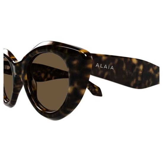  알라이아 선글라스 Aa0091s 호피무늬 캣아이 - ALAIA