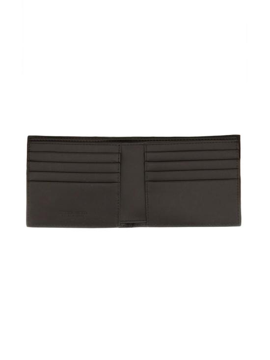  보테가베네타 인트레치아토 반지갑 743211 VCPQ42145 Black - BOTTEGA VENETA