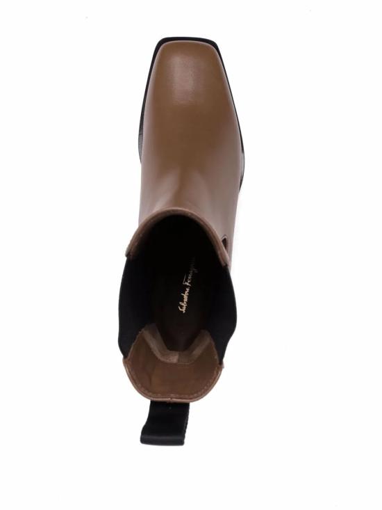  살바토레 페라가모 부츠 01C014745252 BROWN - SALVATORE FERRAGAMO