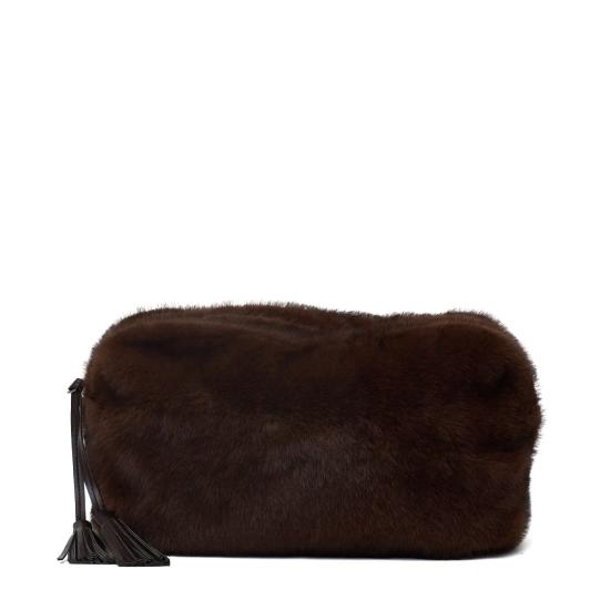 26FW 파로쉬 클러치/파우치 PULSE26D050714 Brown