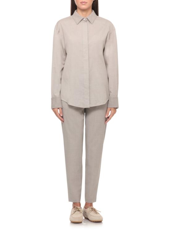 26FW 빠니깔레 탑 D391487CAM39D04A0230 Neutrals - PANICALE