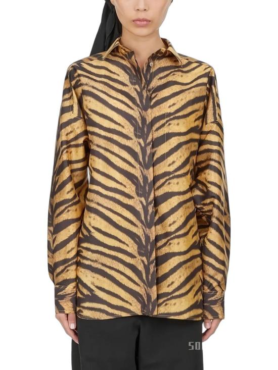  살바토레 페라가모 셔츠 138525752854 YELLOW - SALVATORE FERRAGAMO
