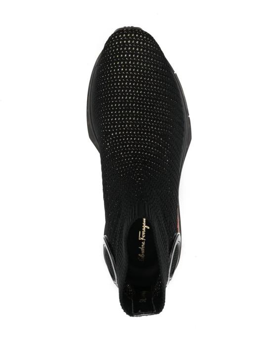  살바토레 페라가모 스니커즈 035222756164 BLACK - SALVATORE FERRAGAMO