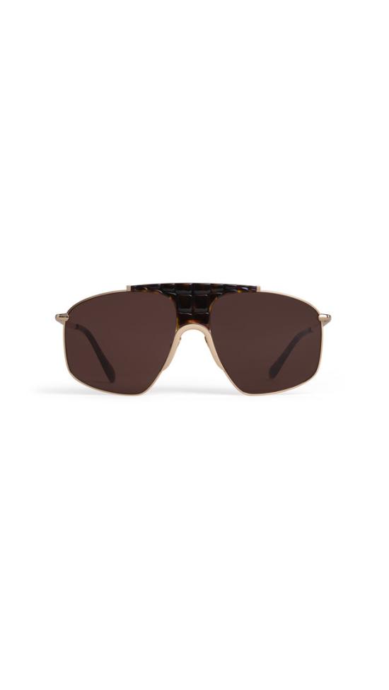  알라이아 선글라스 AA0098S 002 GOLD - ALAIA