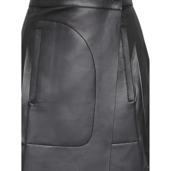  살바토레 페라가모 스커트 136493751400 BLACK - SALVATORE FERRAGAMO