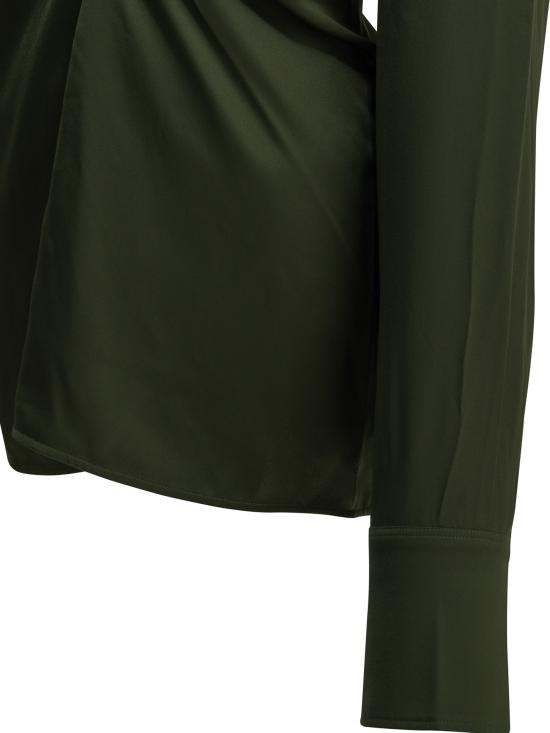 26FW 토템 블라우스/셔츠 254 WRT0618 FB0020 136DARK GREEN - TOTEME