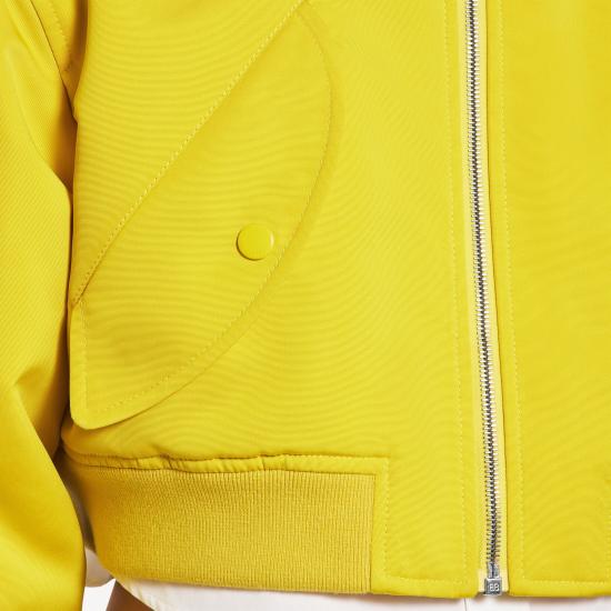  발렌시아가 크롭 보머 재킷 A0029M TTO29 YELLOW - BALENCIAGA