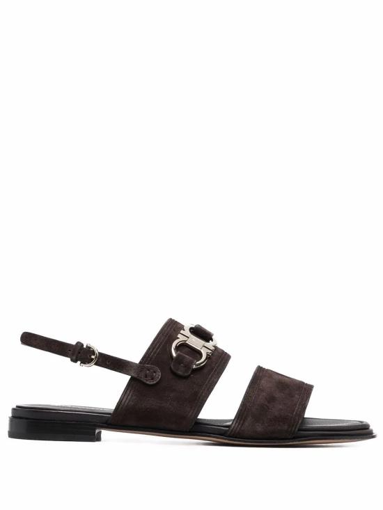  살바토레 페라가모 샌들 01C932751077 BROWN - SALVATORE FERRAGAMO