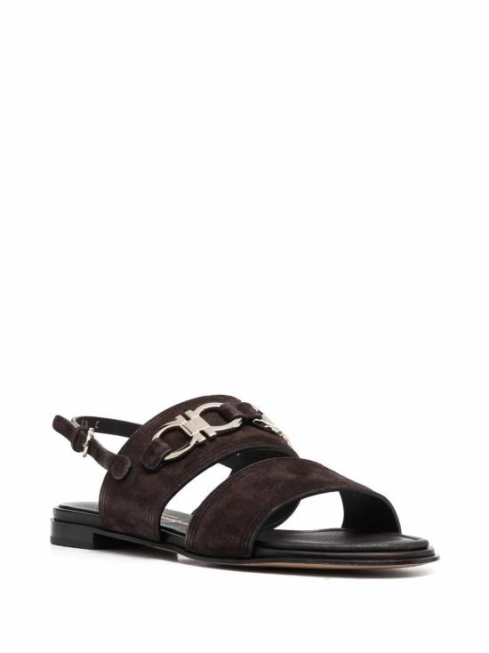  살바토레 페라가모 샌들 01C932751077 BROWN - SALVATORE FERRAGAMO